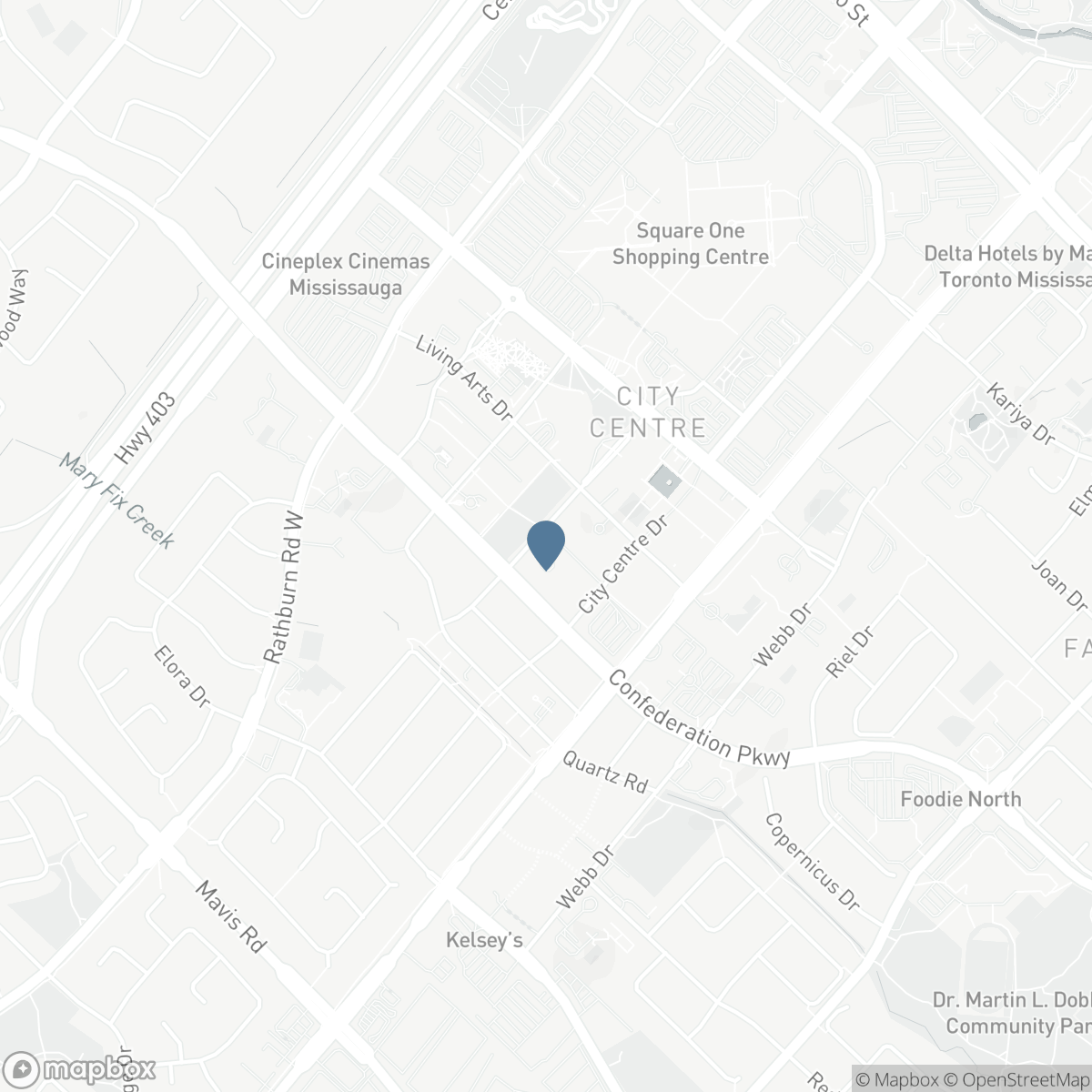 1205 - 350 PRINCESS ROYAL DRIVE, Mississauga, Ontario L5B 4N1
